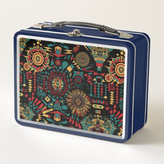 エコシフレンドリーアン「伝統パタインスパイアーン」のKid メタルランチボックス (正面)