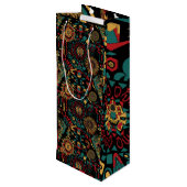 エコシフレンドリーアン「伝統パタインスパイアーン」 Glo ワインギフトバッグ (裏面アングル)
