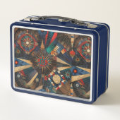 エコシフレンドリーアン「古代の土着誌」 メタルランチボックス (裏面)