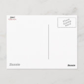 エコスの縮れたはがき ポストカード (裏面)