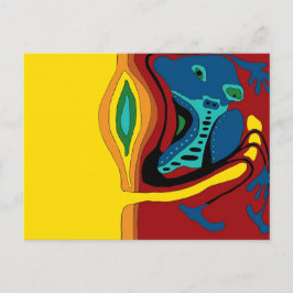 エコスの縮れたはがき ポストカード