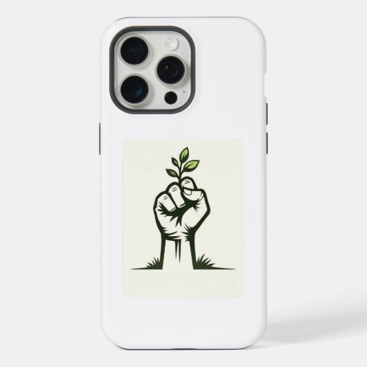 エコデザイン | 自然からインスピレーション iPhoneケース (裏面)