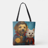 エコトート、エコバッグ、ファブリックトート地球に優し、f トートバッグ (裏面)