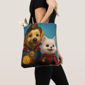 エコトート、エコバッグ、ファブリックトート地球に優し、f トートバッグ (クローズアップ)