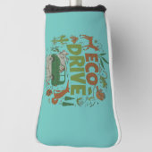 エコドライブ ゴルフヘッドカバー (回転90)