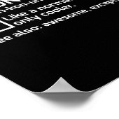 エコノミおもしろいスト定義経済学サイエンスギフト ポスター (角)