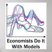 エコノミストはモデルのポスターでそれをする ポスター (正面)