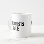 エコノミスト規則 コーヒーマグカップ (正面左)