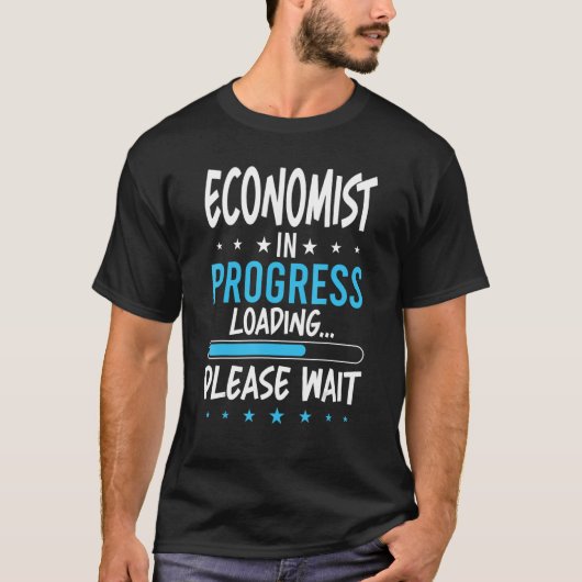 エコノミスト進行中 Tシャツ (正面)