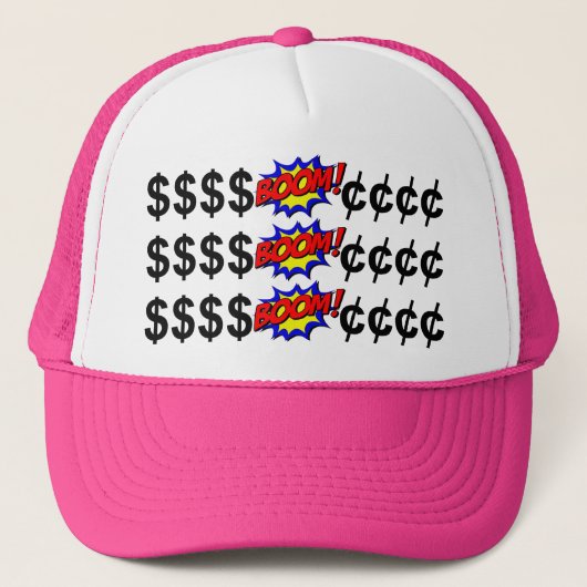 エコノミックブーム™ トラッカー ハット (正面)