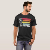 エコノミーを飛ばすように見えるかヴィンテージ旅行Fl Tシャツ (正面フル)