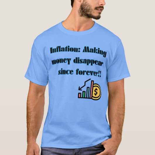 エコノミージョークTシャツ Tシャツ (正面)