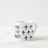 エコノミートラベル引用文を飛ぶように見える エスプレッソカップ (正面右)