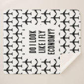 エコノミートラベル引用文を飛ぶように見える シェルパブランケット (正面(横))