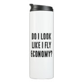 エコノミートラベル引用文を飛ぶように見える タンブラー (回転右)