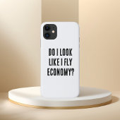 エコノミートラベル引用文を飛ぶように見える Case-Mate iPhoneケース