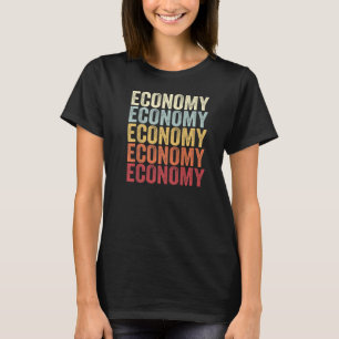 エコノミーペンシルバニア経済PAレトロヴィンテージ文字 Tシャツ