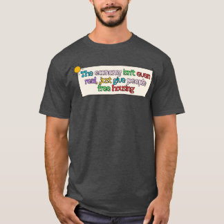 エコノミー実在フリー住宅 Tシャツ