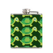 エコフレンドリーかわいい亀のフラスコ フラスク (裏面)