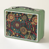 エコフレンドリーグリーン「伝統パタインスパイアン」キ メタルランチボックス (裏面)