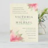 エコフレンドリーフォーマルベージュ色結婚式招待状 招待状 (スタンド正面)