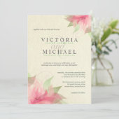 エコフレンドリー再生紙結婚式招待状 招待状 (スタンド正面)