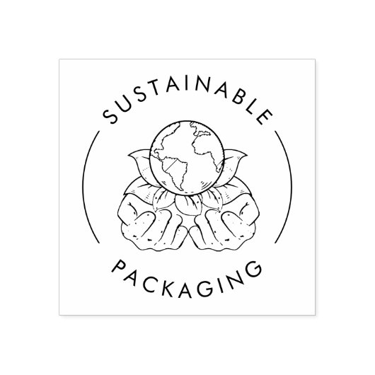 エコフレンドリー包地球に優し装 |ビジネス ラバースタンプ (インプリント)