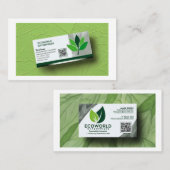エコフレンドリー名刺テンプレート – カスタマイズ可能 名刺 (正面/裏面)