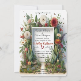 エコフレンドリー園と建物調和 招待状