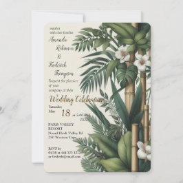 エコフレンドリー園と建物調和 招待状