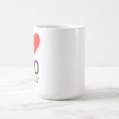 エコフレンドリー大好き コーヒーマグカップ (中央)