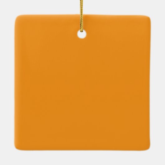 エコフレンドリー常緑デザイン セラミックオーナメント (裏面)