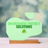 エコフレンドリー標識 アクリルサイン (ニュートラル)