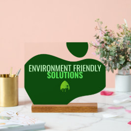 エコフレンドリー標識 アクリルサイン