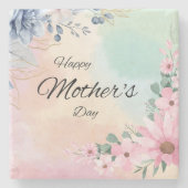 エコフレンドリー母の日フローラ ストーンコースター (正面)