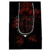 エコフレンドリー自然 ミディアムペーパーバッグ (裏面)