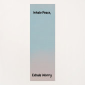 エコフレンドリー非ヨーガスリップまたは滑ることマット – すべてのFに最適 ヨガマット (正面)