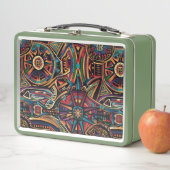 エコフレンドリー・グリーンの「Chronicle of the Ancients」Lun メタルランチボックス (インサイチュ)