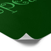 ..エコフレンドリー、地球フレンドリー、愛の木 ポスター (角)