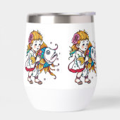 エコフレンドリーBPAフリーウォーターボトル – ユニーク (左面)