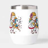 エコフレンドリーBPAフリーウォーターボトル – ユニーク (背面)