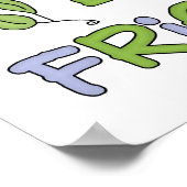 エコフレンドリーTシャツとギフト ポスター (角)