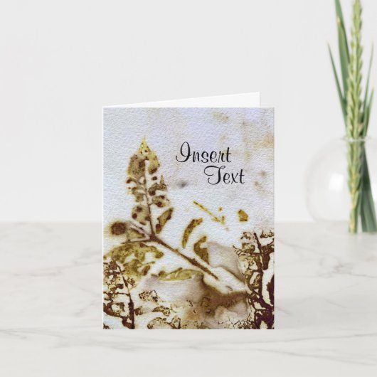 エコプリントカード カード (正面)