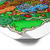 エコライフスタイルのポスター ポスター (角)