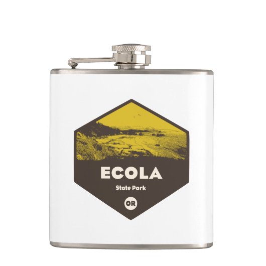 エコラ州パークオレゴン フラスク (正面)