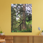 エコラ州パーク、オレゴン、キャノンビーチ キャンバスプリント (インサイチュ (リビング))