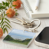 エコラ州パーク、オレゴン、キャノンビーチ キーホルダー (正面右)