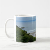 エコラ州パーク、オレゴン、キャノンビーチ コーヒーマグカップ (左)