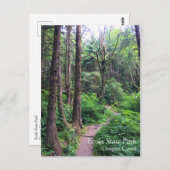 エコラ州パーク、オレゴン、キャノンビーチ ポストカード (正面/裏面)