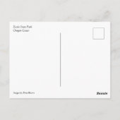 エコラ州パーク、オレゴン、キャノンビーチ ポストカード (裏面)